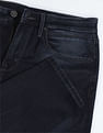 Flying Machine Mid Rise Slash Slim Tapered Jeans