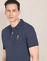 U.S. Polo Assn. Heathered Pique Polo Shirt