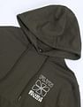 Flying Machine Hooded Relaxed Fit Sweatshirt