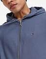 Tommy Hilfiger Solid Regular-Fit Cotton Hodded Sweatshirt