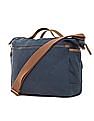 U.S. Polo Assn. Leather Trim Canvas Laptop Bag