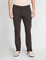Arrow Sports Low Rise Autoflex Casual Trousers