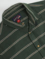 U.S. Polo Assn. Denim Co. Horizontal Stripe Herringbone Shirt