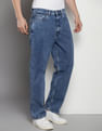 Tommy Hilfiger High Rise Rinsed Skater Loose Jeans