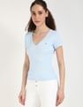 Tommy Hilfiger Solid Slim-Fit Cotton T-Shirt