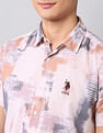 U.S. Polo Assn. Denim Co. Abstract Printed Regular Fit Shirt