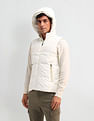 Arrow Sport Sleeveless With Hood Padded Jacket