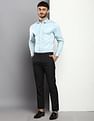 Calvin Klein Jeans Stretch Satin Solid Casual Shirt