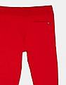 Tommy Hilfiger Kids Boys Red Drawstring Waist Brand Embroidered Essential Sweatpants