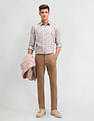 Arrow Newyork Manhattan Slim Fit All-Over Shirt