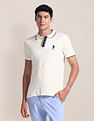 U.S. Polo Assn. Stripe Placket Slim Polo Shirt