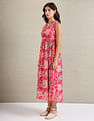 U.S. Polo Assn. Women Floral Print Maxi Dress