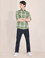 U.S. Polo Assn. Plaid Check Twill Casual Shirt
