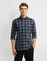 Arrow Sport Plaid Checks Slim Fit Shirt