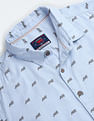 Flying Machine All-Over Print Pure Cotton Shirt