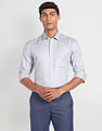 Arrow Vertical Stripe Dobby Shirt