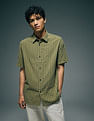Flying Machine Vertical Striped Original Shirt