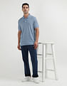Tommy Hilfiger Two Tone Interlock Polo Shirt