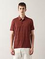 Arrow Textured Regular Fit Polo Shirt