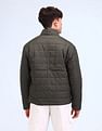 Flying Machine Regular Fit Solid Padded Jacket