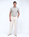 Flying Machine All-over Print Regular Polo Shirt