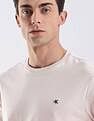 Calvin Klein Jeans Regular-Fit Solid Cotton T-Shirt