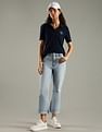 Tommy Hilfiger Embroidered Logo Regular Fit Cotton Polo T-Shirt