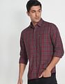 Arrow Sports Tartan Check Cotton Casual Shirt