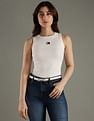 Tommy Hilfiger Solid Slim Fit Cotton T-Shirt