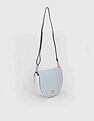 Tommy Hilfiger Solid Blue PU Sling Bags
