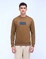 Flying Machine Brand Fit Crew Neck Sweatshirt