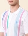 U.S. Polo Assn. Vertical Striped Summer Splash Polo Shirt