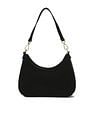 Tommy Hilfiger Solid Black PU Bag