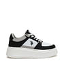 U.S. Polo Assn. Women Round Toe Colour Block Kai Sneakers