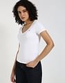 Tommy Hilfiger Solid Slim-Fit Cotton T-Shirt