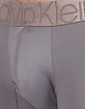 Calvin Klein Underwear Men Grey Elasticized Brand Waist Solid Trunks