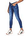 Flying Machine Women Mid-Rise Veronica Skinny Fit Jeans