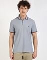 Tommy Hilfiger Solid Regular-Fit Cotton Polo Shirt