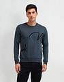 Arrow Newyork Typographic Printed Regular Fit Sweatshirt