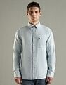 Tommy Hilfiger Solid Regular Fit Cotton Shirt