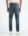 Flying Machine Mankle Relax Tapered Fit Distressed Jeans