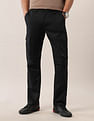U.S. Polo Assn. Denim Co. Mid Rise Solid Straight Fit Cargos