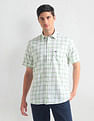 Arrow Sports Tartan Check Slim Fit Shirt