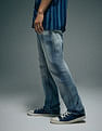 Flying Machine F-Jango Straight Fit Stone Washed Jeans