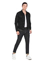 Flying Machine Slash Slim Tapered Fit Rinsed Jeans