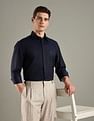 Tommy Hilfiger Solid Regular-Fit Cotton Woven Shirt