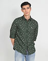 U.S. Polo Assn. Denim Co. Pure Cotton Printed Casual Shirt