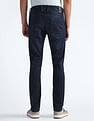 Flying Machine Mid Rise Slash Slim Tapered Fit Jeans