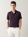 Arrow Textured Regular Fit Polo Shirt