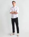 Arrow Sports Smart Flex Slim Fit Trousers